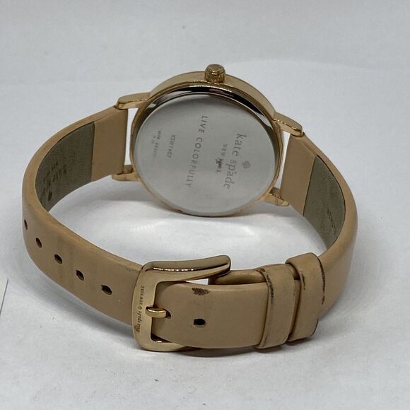 Kate Spade Metro KSW1403 Womens Rose Gold Leather Analog Dial Quartz Watch BW141 main image 7